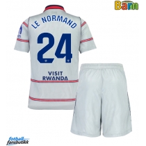 Atletico Madrid Robin Le Normand #24 Tredjedraktsett Barn 2026-27 Kortermet (+ Korte bukser)